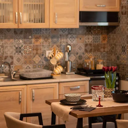 Apartment Elenis Stylish With Wooden Design Larissa